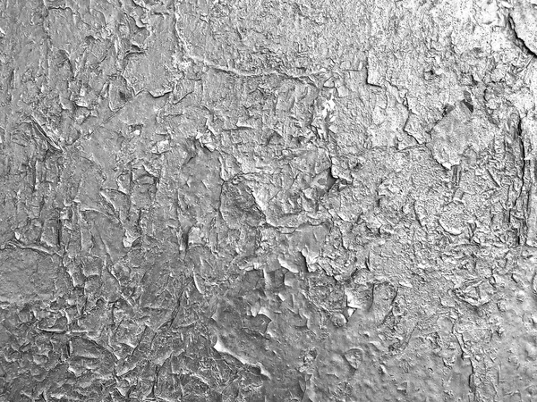 Textura de pared vieja con una pintura plateada agrietada . —  Fotos de Stock