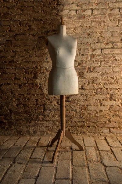 Old Mannequin Background Old Wall Royalty Free Stock Images