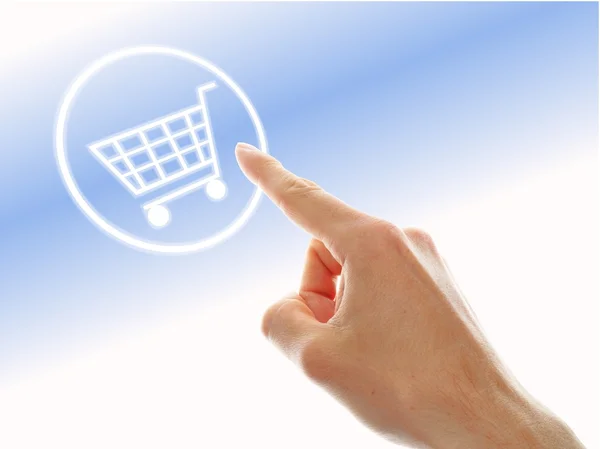 Shopping cart — Stock Photo, Image