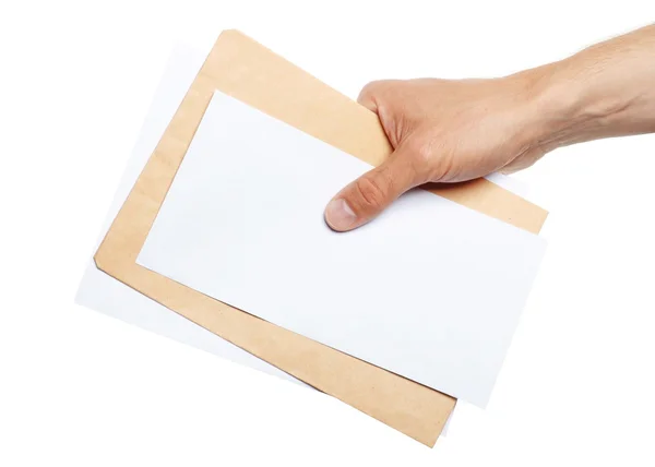 Envelope em branco — Fotografia de Stock