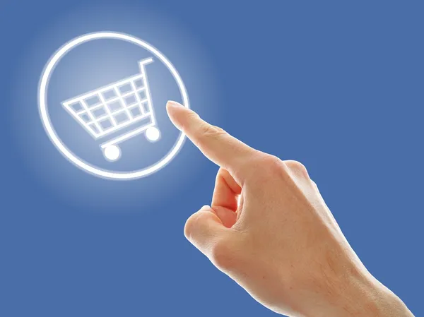 Shopping cart — Stock Photo, Image