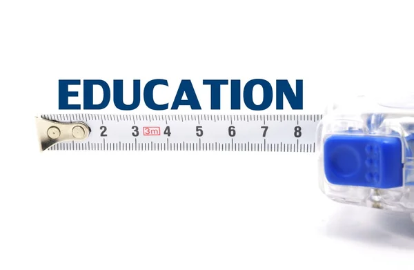 Measuring education — Stock Photo, Image