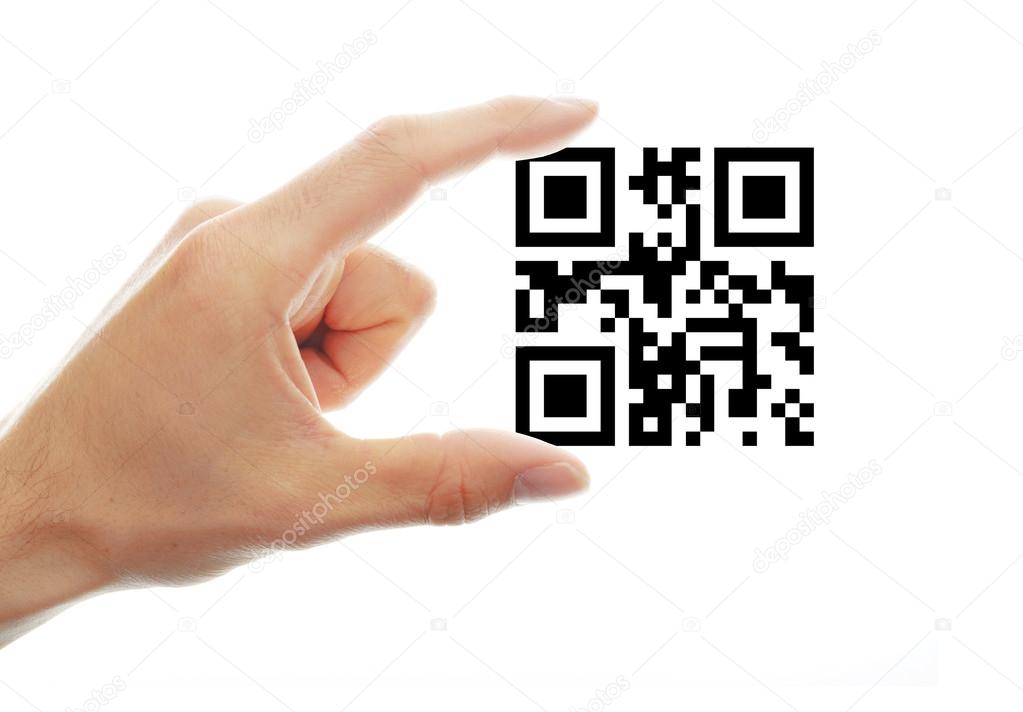 Concept with qr code