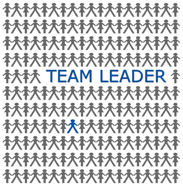 Team leader — Stock Photo, Image