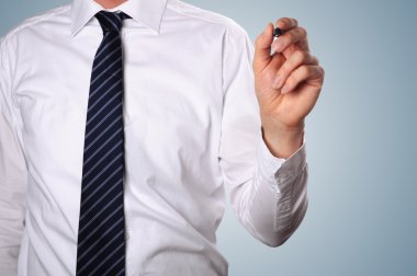 kalem ile iş adamı