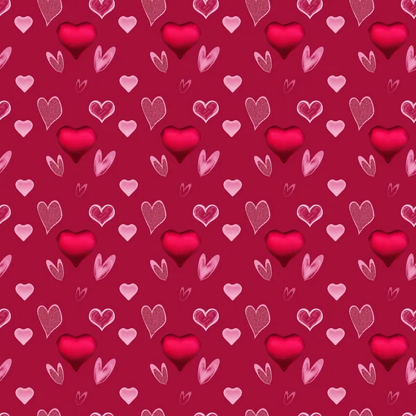 Valentine seamless pattern — Stock Photo, Image