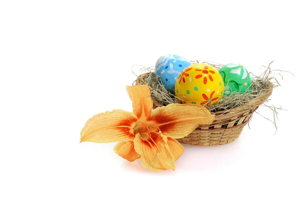 Colorful easter eggs — Stock Photo, Image