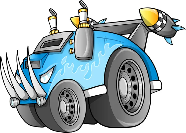 Apocalyptic Vehicle vector — Stock Vector