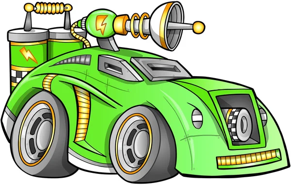 Apocalyptic Car Vehicle Vector — Stock Vector