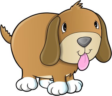 şirin köpek yavrusu köpek çizimi