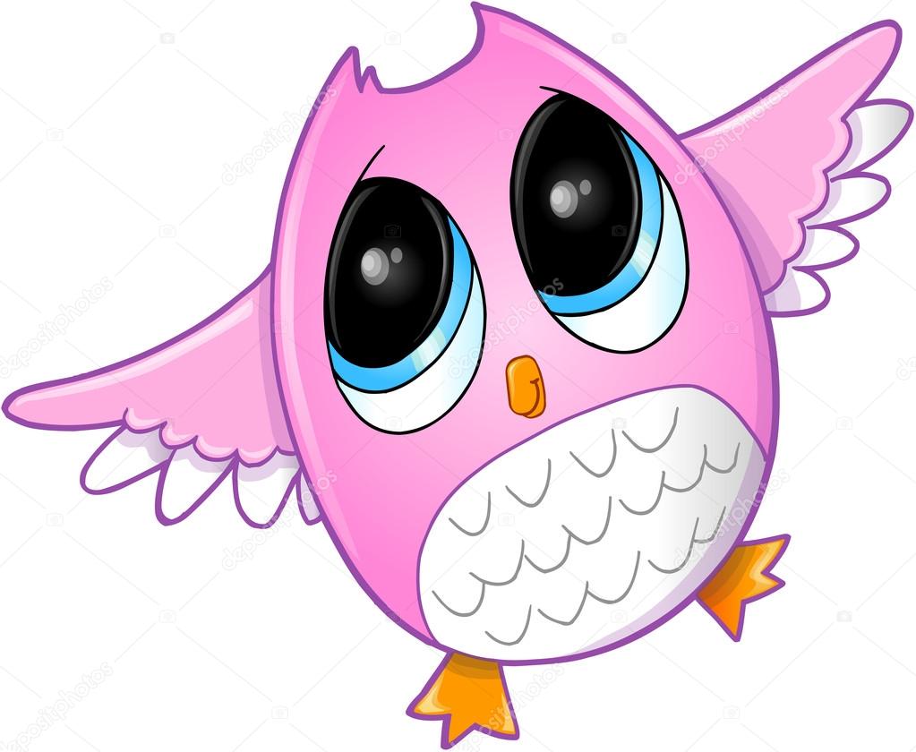 Cute Owl Vector Art