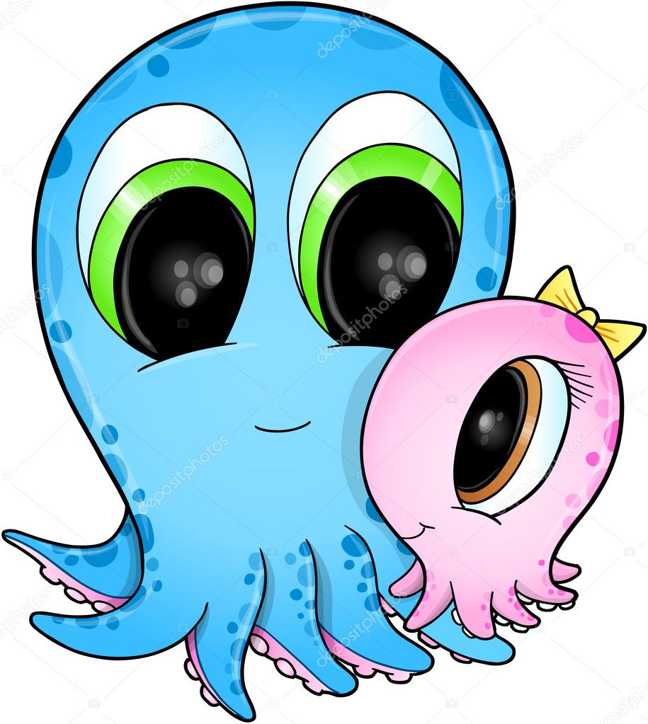 Octopus Vector Illustration Art