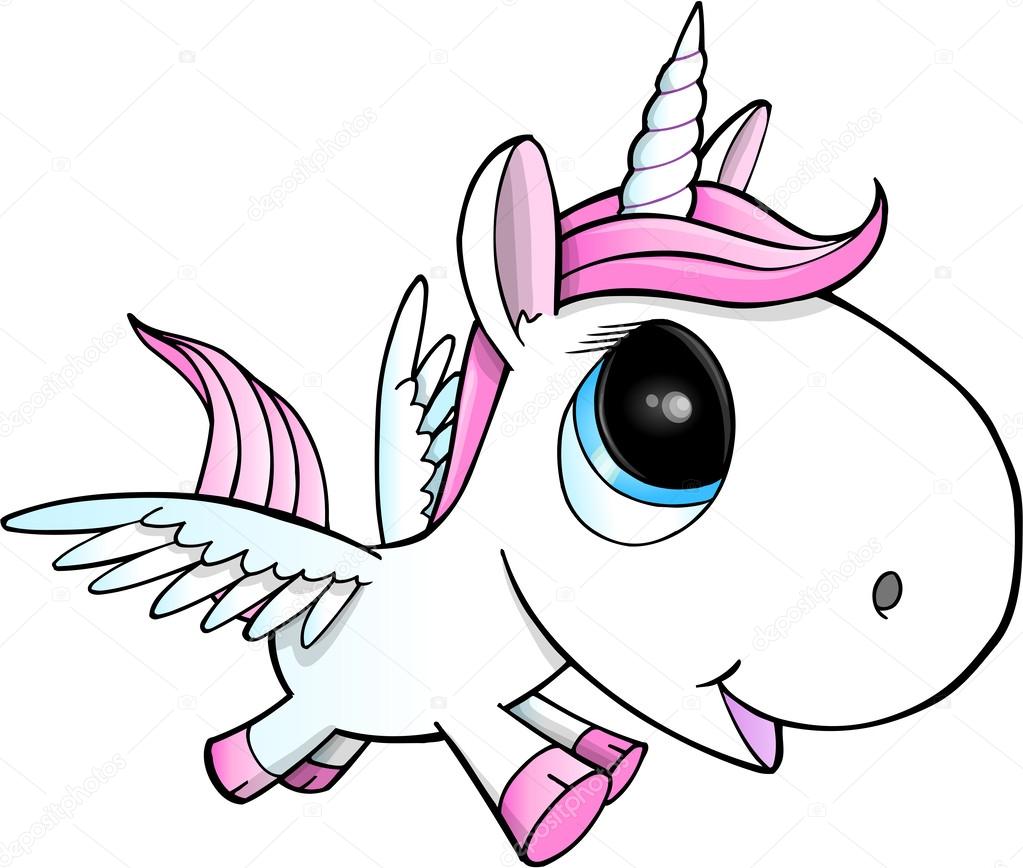 clipart unicorn pictures with wings