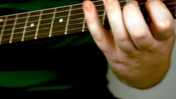 Elektrisk gitarr — Stockvideo