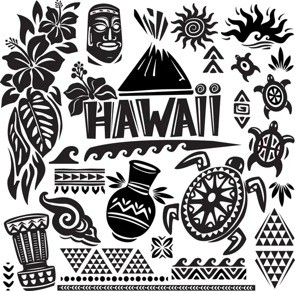 ハワイ諸島 Vector Art Stock Images Depositphotos