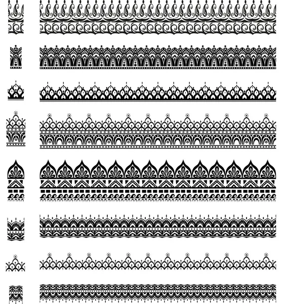 Cepillo sin costura, patrón para el diseño — Archivo Imágenes Vectoriales