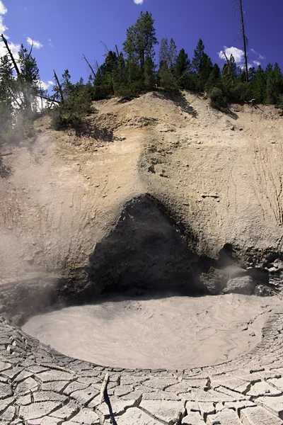 Mud volcano — Stock Photo, Image