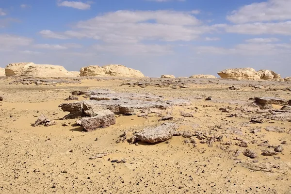 Deserto branco e manganês — Fotografia de Stock