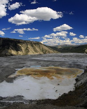 Grand Prizmatik bahar Yellowstone Milli Parkı, ABD