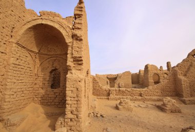 El Bagawat mezarlığı, Kharga Oasis, Mısır