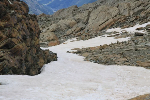 Vue sur les Alpes suisses — Photo