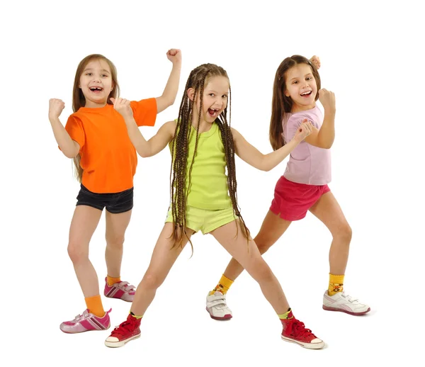 Meninas desportivas ativas — Fotografia de Stock