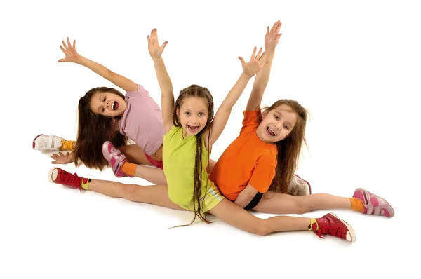 Active sporty girls — Stock Photo, Image