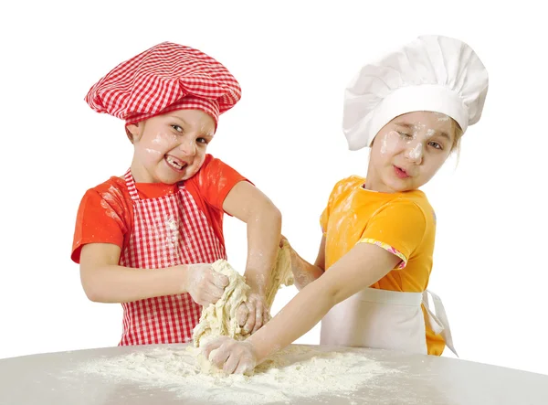 Messy bakers — Stock Photo, Image