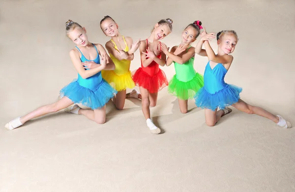 Pequenos bailarinos — Fotografia de Stock