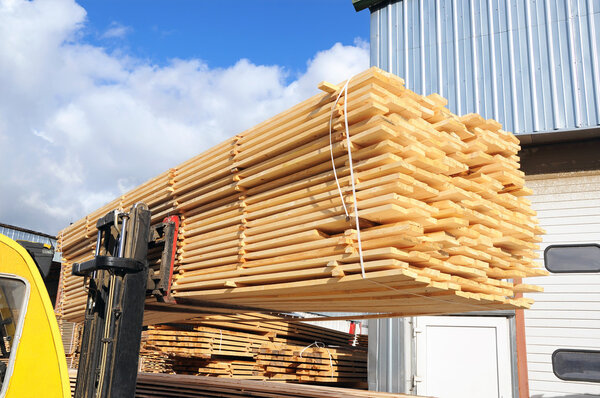 timber loading