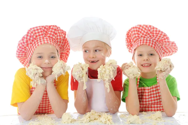 Little bakers — Stock Photo, Image