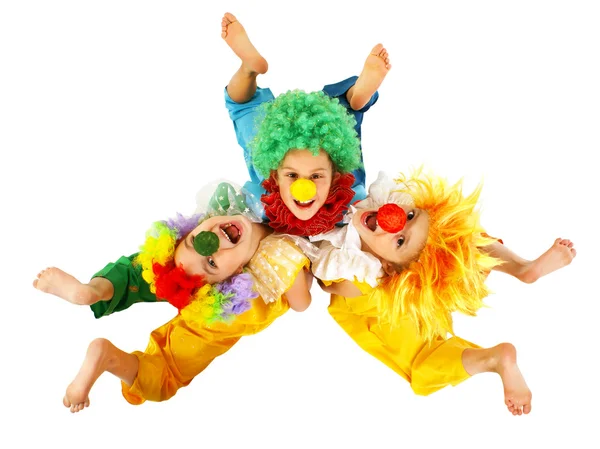 Kleine Clowns — Stockfoto