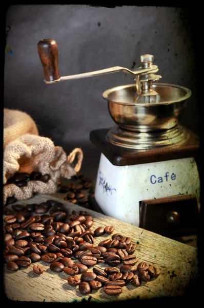 Vintage coffee scene — Stock Photo, Image