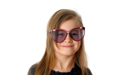 Gözlüklü güzel kız