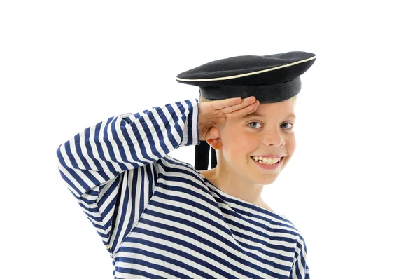 Маленький моряк — стоковое фото