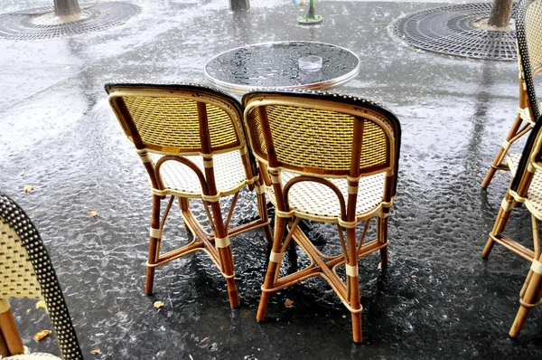 Café depois da chuva — Fotografia de Stock