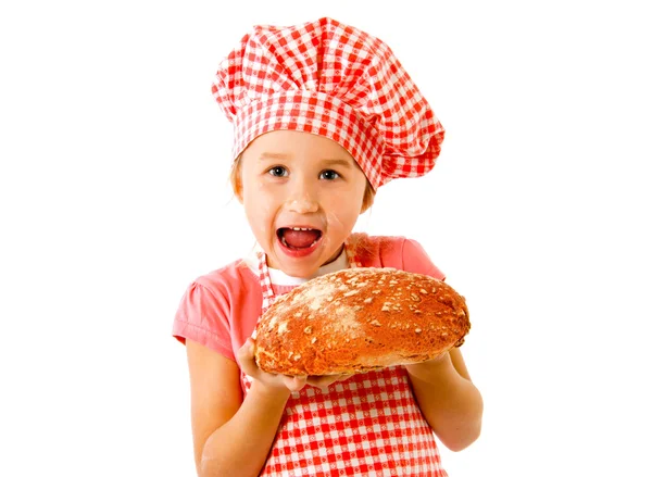 Little baker — Stock Photo, Image