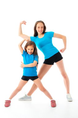 etkin sportif kızlar