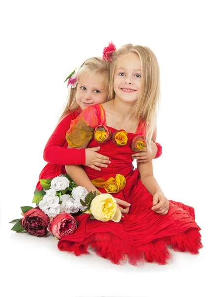 Piccole belle ragazze — Foto Stock