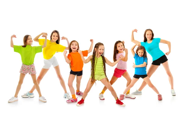 Happy sporty children — Stock Photo, Image