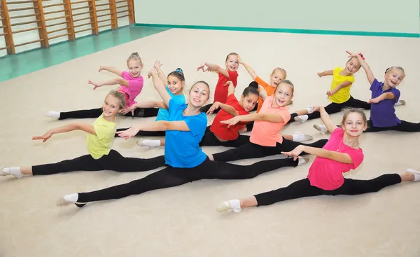 Gelukkige sportieve kinderen — Stockfoto