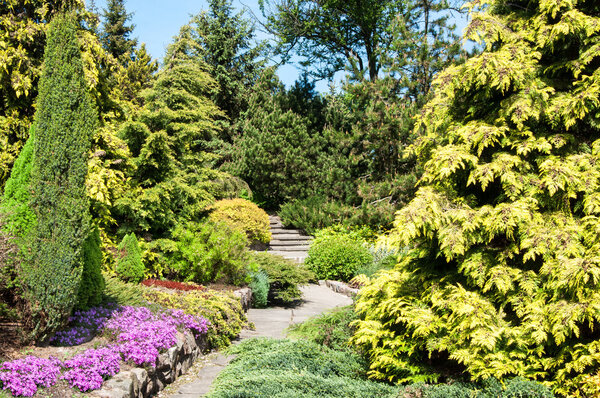 Landscaped garden