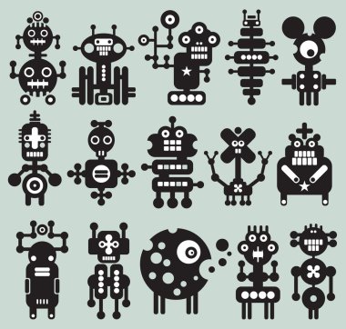 robotlar ve canavarlar koleksiyonu #20.