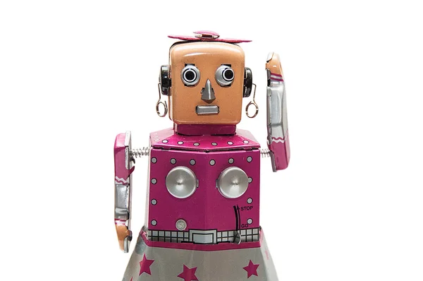 Robot rosa . —  Fotos de Stock