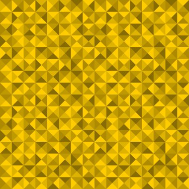 Altın üçgenli kusursuz desen.