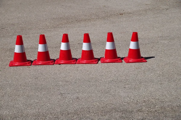 Bloqueios rodoviários — Fotografia de Stock