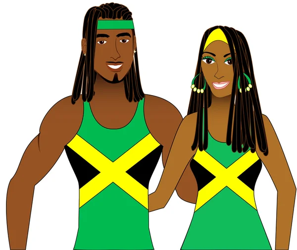 Jamaicansk — Stock vektor