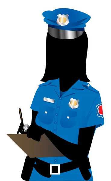 Policjantka — Zdjęcie stockowe