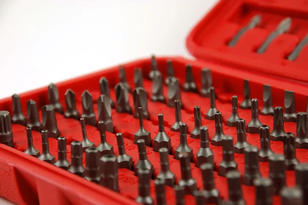 Bits for screwdriver — Stock Photo, Image