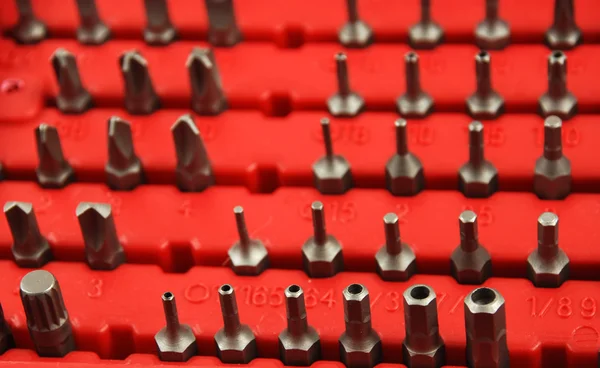 Bits for screwdriver — Stock Photo, Image